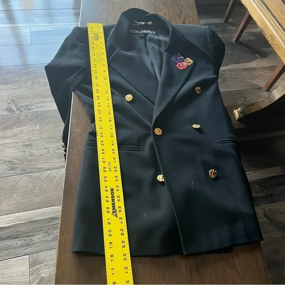 VINTAGE ESCADA Double breasted blazer|40 - Picture 14 of 15